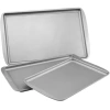 Farberware Bakeware 3-pc. Cookie Pan Set In Gray