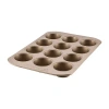 Farberware Bakeware Non-stick Muffin Pan In Brown