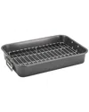 Farberware Bakeware Nonstick Roaster With Flat Rack