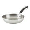 Farberware Brilliance Stainless Steel 10" Frying Pan In Silver