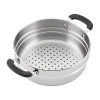 Farberware Brilliance Stainless Steel 10" Steamer Insert In Silver