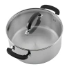 Farberware Brilliance Stainless Steel 5-qt. Dutch Oven In Silver