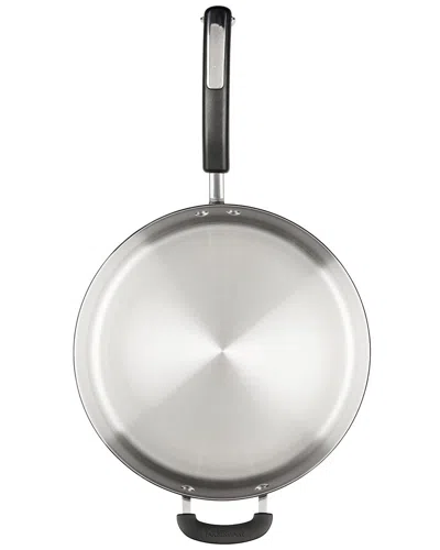 Farberware Brilliance Stainless Steel 6qt Sauté Pan In Metallic