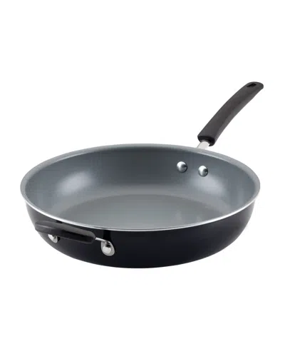 Farberware Ceramic 12.5" Easy Clean Pro Nonstick Fry Pan In Black