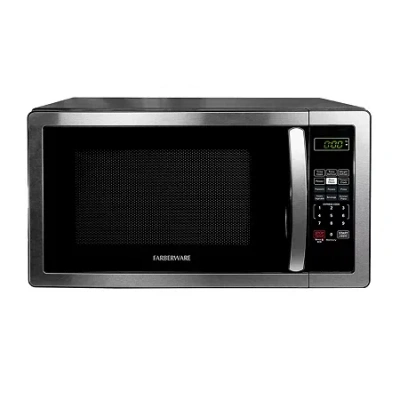 Farberware Classic Fmo11ahtbkb 1.1 Cu. Ft. 1000-watt Microwave Oven In Silver