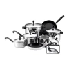 Farberware Classic Series Stainless Steel 15-pc. Cookware Set In Gray