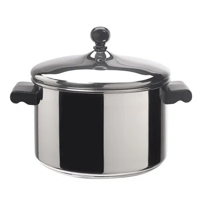 Farberware Classic Series Stainless Steel Saucepot With Lid In Silver
