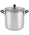 Farberware Classic Series Stainless Steel Stockpot With Lid, 11-quart In Stainless