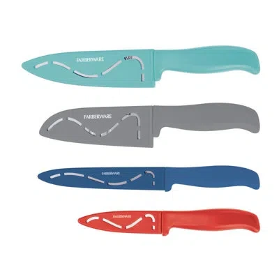 Farberware Colourworks 4-piece Chef Cutlery Set In Multi