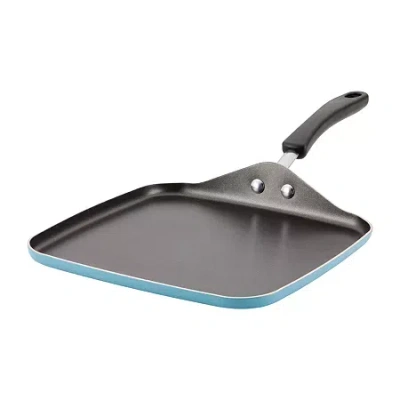 Farberware Cookstart Diamondmax 11" Square Non-stick Griddle In Blue