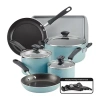 Farberware Cookstart Diamondmax 15-pc. Cookware Set In Blue