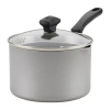 Farberware Cookstart Diamondmax 3-qt. Non-stick Sauce Pan In Silver