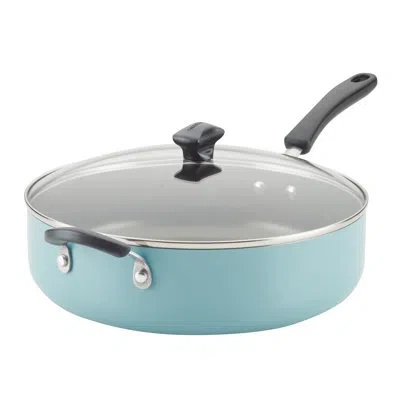 Farberware Cookstart Diamondmax Nonstick Jumbo Cooker With Lid , 6 Quart In Blue