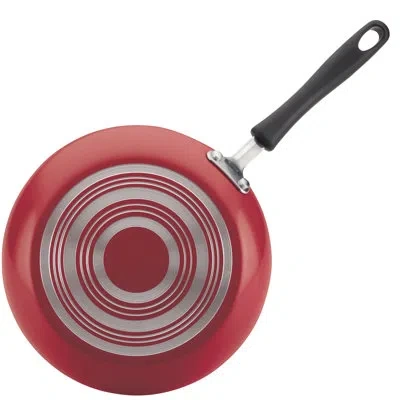 Farberware Cookstart Diamondmax Nonstick Pots And Pans Cookware Set With Baking Pan And Cooking Tools, 15 Piece In Red
