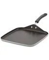 Farberware Cookstart Diamondmax Square Griddle, 11-inch In Silver
