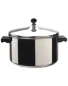 Farberware Cookware Classic Stainless Steel 4qt Covered Saucepan