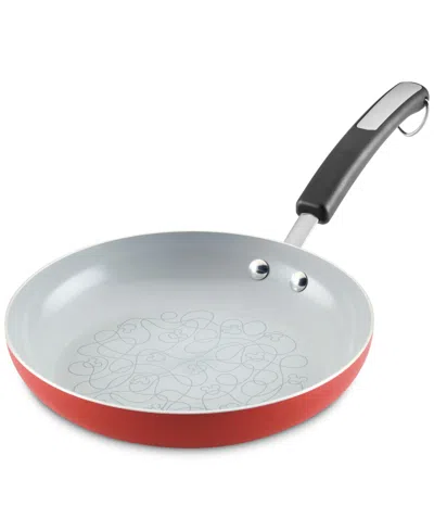 Farberware Disney 9.5" Ceramic Nonstick Frying Pan In Red