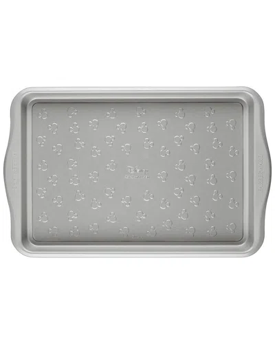 Farberware Disney Bake With Mickey Mouse 10x15in Nonstick Cookie Pan In Gray