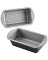 Farberware Disney Bake With Mickey Mouse Steel 2-piece Loaf Pan Set