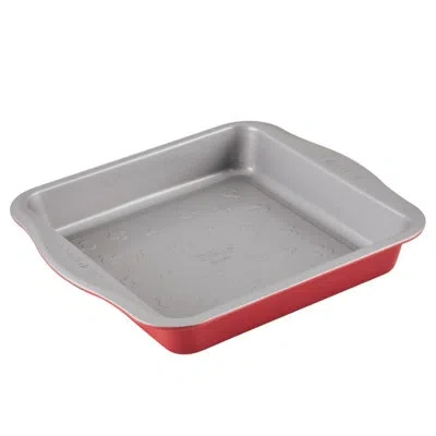 Farberware Disney Bake With Mickey Mouse Nonstick Square Cake Pan / Baking Pan, 9 Inch, Red
