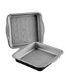 Farberware Disney Bake With Mickey Mouse Steel 2-piece Cake Pan Set In Black