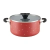 Farberware Disney Bon Voyage Ceramic 5.5-qt. Stockpot In Red