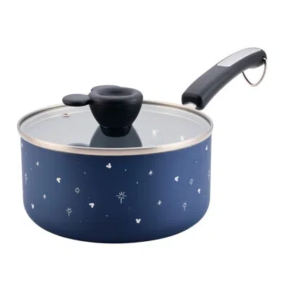 Farberware Disney Bon Voyage Nonstick Saucepan With Lid, 2 Quart In Blue
