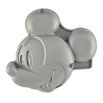 Farberware Disney Mickey Mouse 3d Cake Pan / Baking Pan In Gray