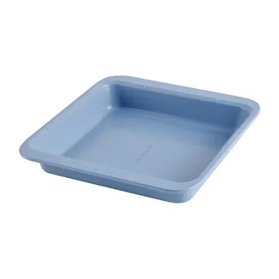 Farberware Easy Solutions 9" Non-stick Square Cake Pan In Blue