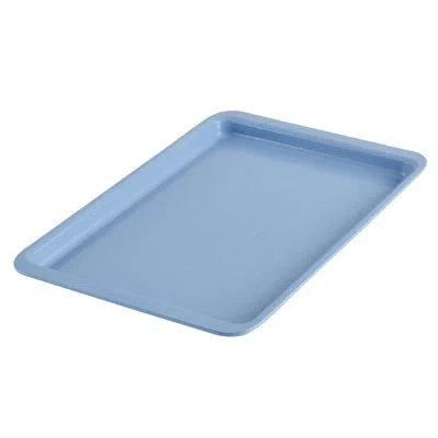 Farberware Easy Solutions Nonstick Bakeware Cookie Pan Baking Sheet, 11 Inch X 17 Inch, Blue