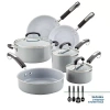 Farberware Eco Advantage Ceramic 13-pc. Cookware Set In Gray