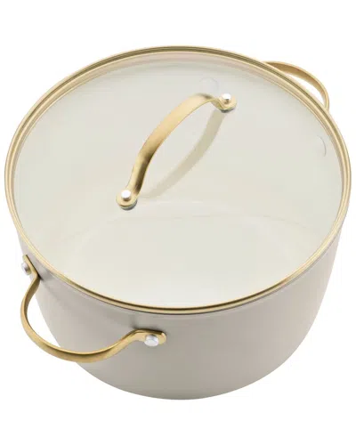 Farberware Forged Induction 12pc Ceramic Nonstick Cookware Se In White