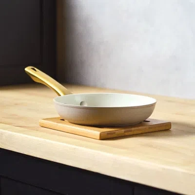 Farberware Forged Induction Ceramic Nonstick Frying Pan, 8.25-inch, Taupe In Brown