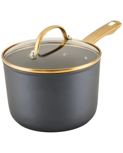 FARBERWARE FARBERWARE FORGED INDUCTION CERAMIC NONSTICK SAUCEPAN WITH LID 3QT