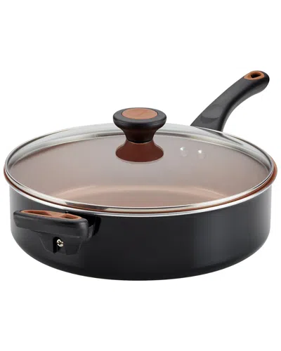 FARBERWARE FARBERWARE GLIDE COPPER CERAMIC NONSTICK COVERED SAUTE