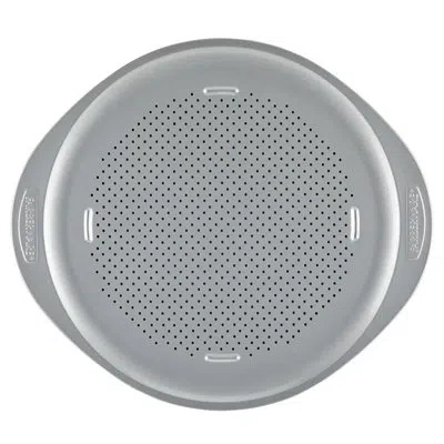 Farberware Golden Bake Nonstick Perforated Pizza Pan, 15.5-inch In Gray