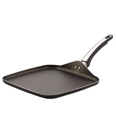 Farberware High Performance Aluminum Nonstick Stovetop Griddle / Grill Pan, 11 Inch In Black