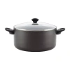 Farberware Non-stick Stockpot In Black