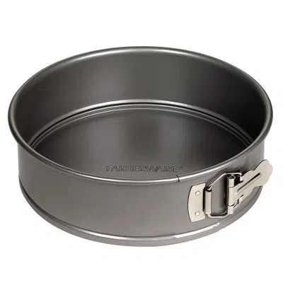 Farberware Non-stick Round Spring Form Pan In Gray