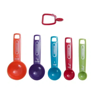 Farberware Pro 5-piece Plastic Measuring Spoon Set