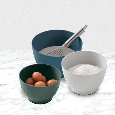 Farberware Professional Set Of 3 Mixing Bowl In Multi