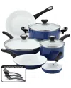 Farberware Purecook Ceramic Nonstick Cookware 12pc Cookware Set