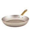 Farberware Radiant Aluminum 12.25-inch Frying Pan In Champagne