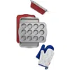 Farberware Six Piece Mickey Mouse Bakeware Set In Multi