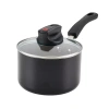 Farberware Smart Control 2-qt. Non-stick Sauce Pan With Lid In Black