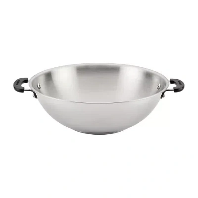 Farberware Stainless Steel 14" Wok In Silver