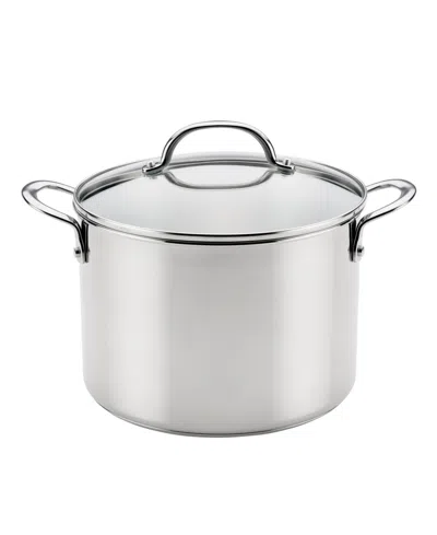Farberware Stainless Steel Millennium Induction 2-piece Cookware Set In Silver