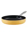 Farberware Style Nonstick Cookware Deep Round Grill Pan In Yellow