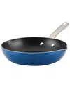 Farberware Style Aluminum 10" Nonstick Frying Pan In Blue