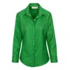 Farinaz Women's Attitude Shirt - Emerald Twill